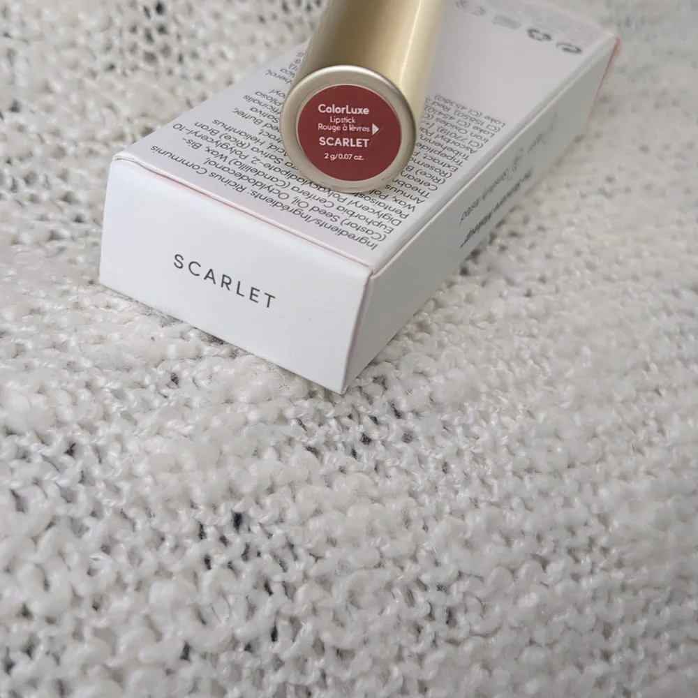 jane iredale ColorLuxe Hydrating Cream Lipstick in Scarlet, 2g/0.07oz